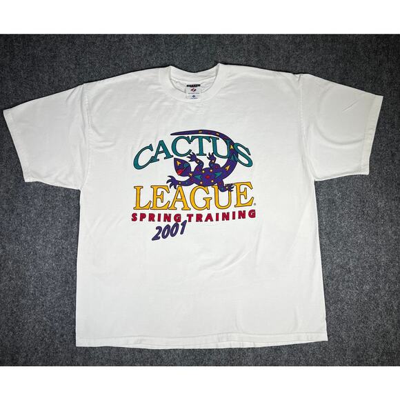 Jerzees Other - Vintage 2001 Cactus League Spring Training T-Shirt XL MLB